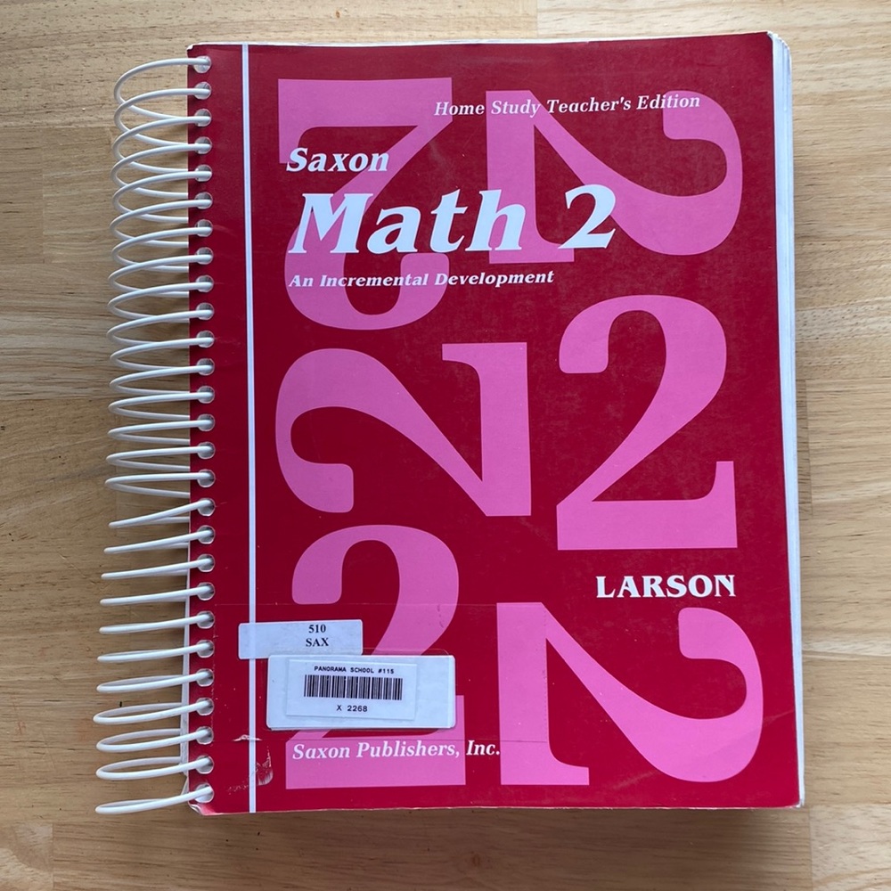 Saxon Math 2 Teacher’s Guide